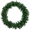 Northlight Pre-Lit Everett Pine Artificial Christmas Wreath - 36" - Clear Lights